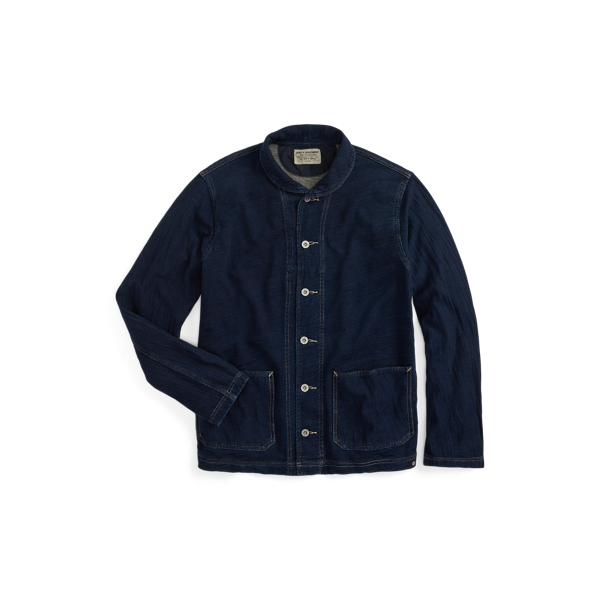 Indigo French Terry Jacket RRL 1