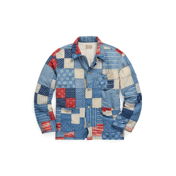 Limited-Edition Patchwork Shirt Jacket RRL 1