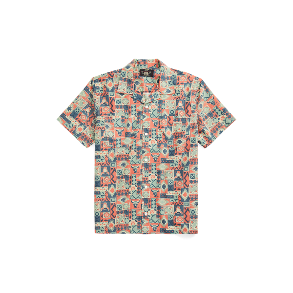 Print Woven Camp Shirt RRL 1