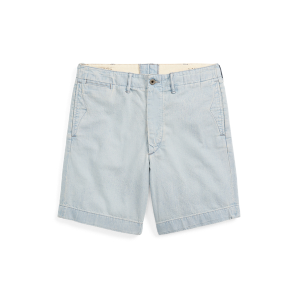 Indigo Chino Officer's Short RRL 1