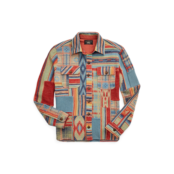 Patchwork Workshirt Jumper RRL 1