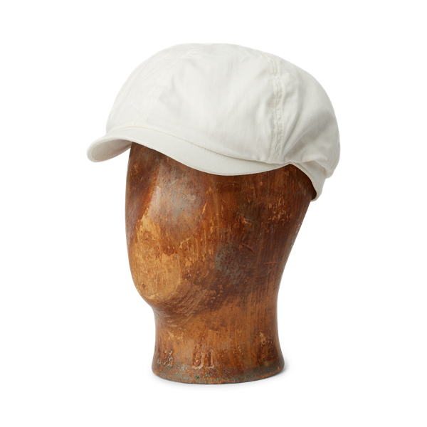 Herringbone Twill Newsboy Cap RRL 1