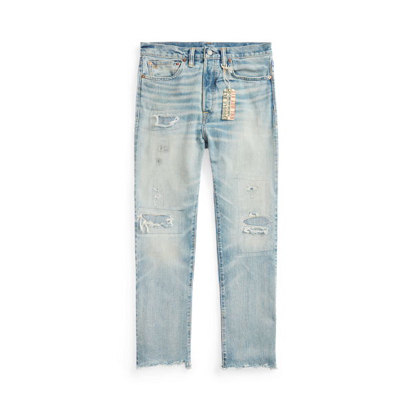 Women s Blue Boyfriend Jeans Ralph Lauren