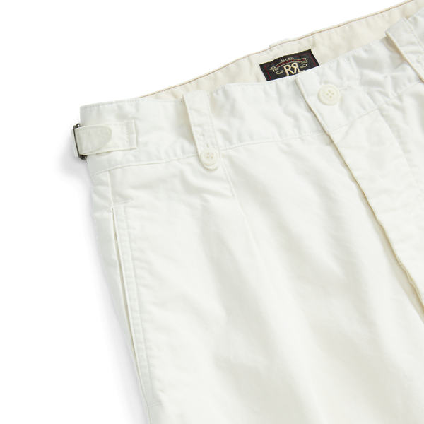 Cropped Poplin Wide-Leg Trouser