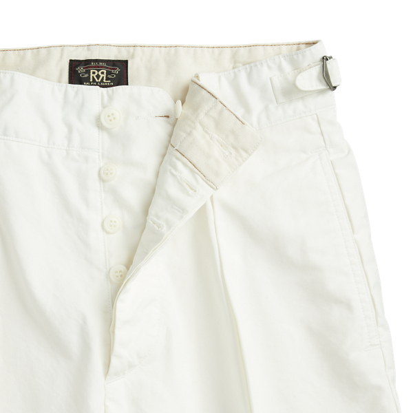 Cropped Poplin Wide-Leg Trouser