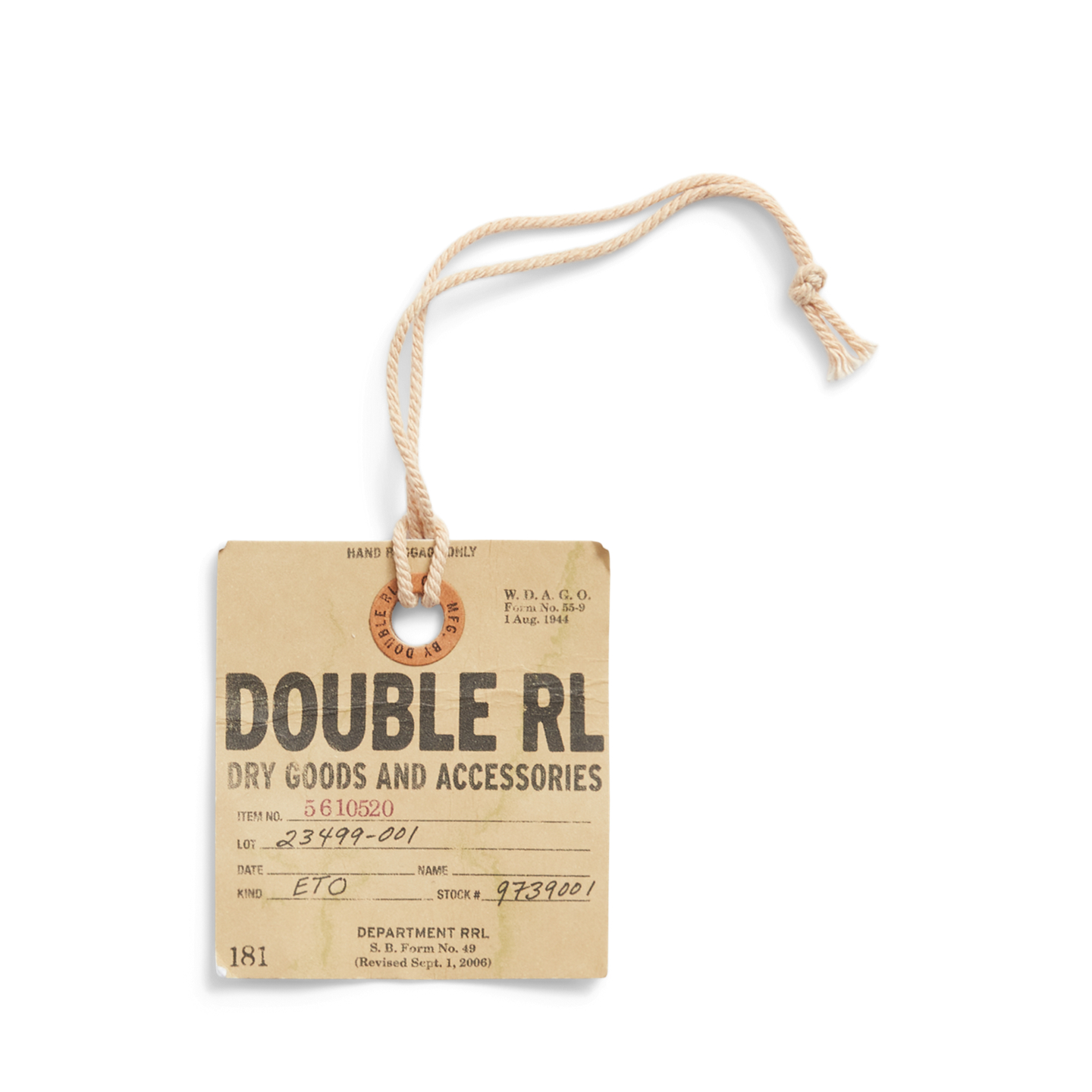 Мужской ремень Ralph Lauren Leather Double–O-Ring, цвет: Чёрный коричневый — фото 3