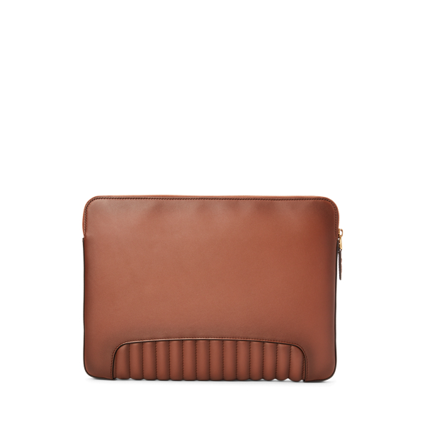Quilted Burnished Calfskin Tech Case