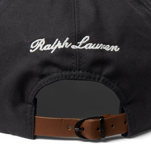 Navy Canvas Ball Cap Purple Label 3