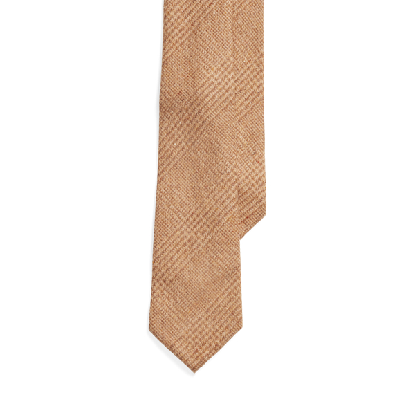 Glen Plaid Wool Tie
