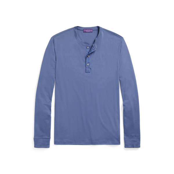 Henley aus Interlock Purple Label in 1