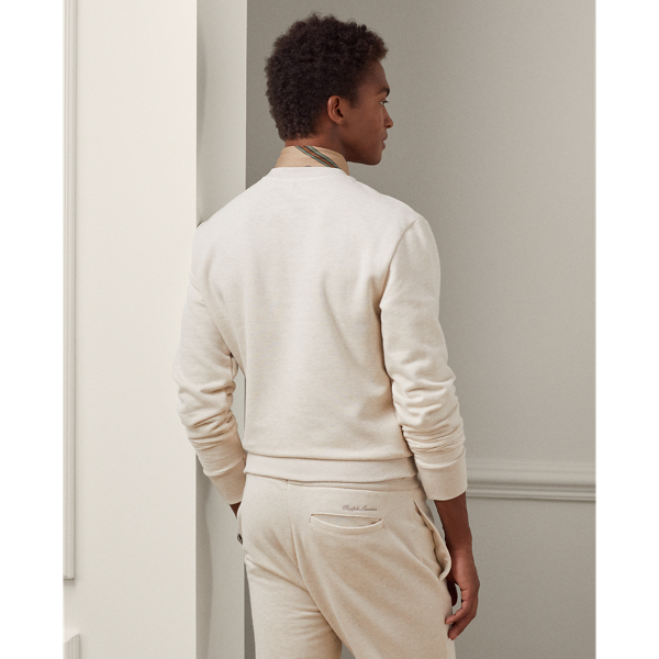 Classic Tan Fleece Sweatshirt Purple Label 5