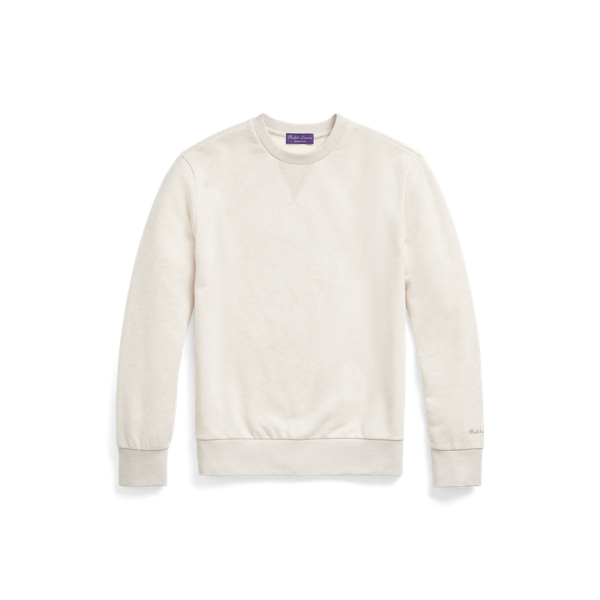 Classic Tan Fleece Sweatshirt Purple Label 2