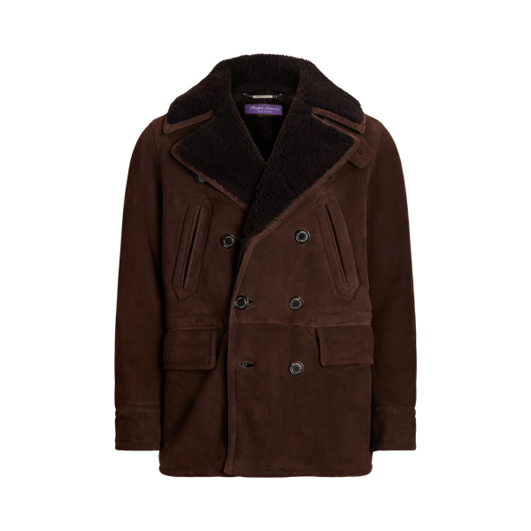 Shearling Peacoat Purple Label 1