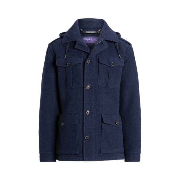 Hartridge Wool 4-Pocket Jacket Purple Label 1