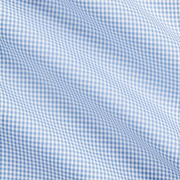 Blue Gingham Shirt Purple Label 7
