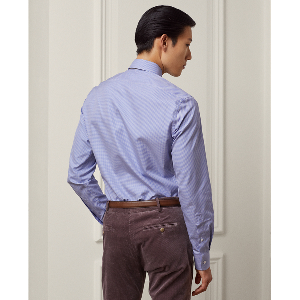 Blue Gingham Shirt Purple Label 5