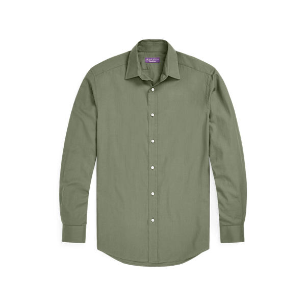 Herringbone Shirt Purple Label 1