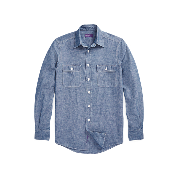 Indigo Denim Western Shirt | Ralph Lauren