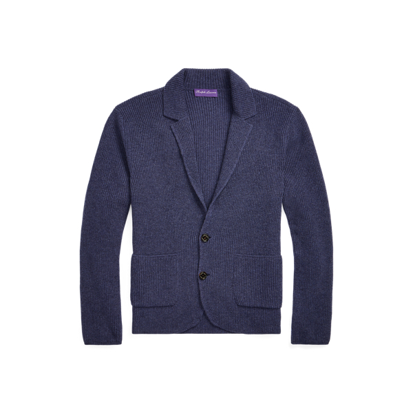 Blazer-Strickjacke aus Kaschmir Purple Label in 1