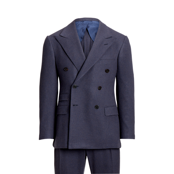 Ralph Handmade Basket-Weave Suit