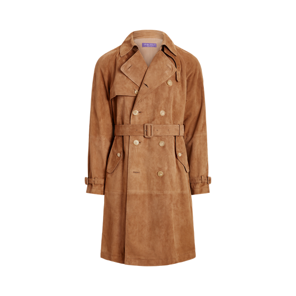 Long trench coat mens ralph lauren best sale