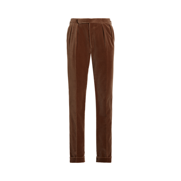 Gregory Hand-Tailored Velvet Trouser Purple Label 1