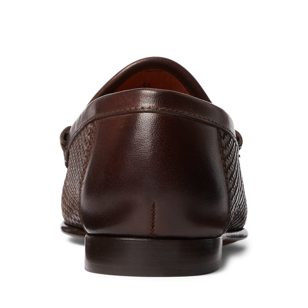 Pennyloafer Chalmers aus gewebtem Leder Purple Label in Dunkelbraun 3