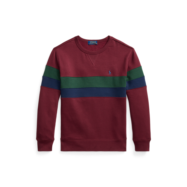 Striped Fleece Sweatshirt Boys 6-14 Years 1