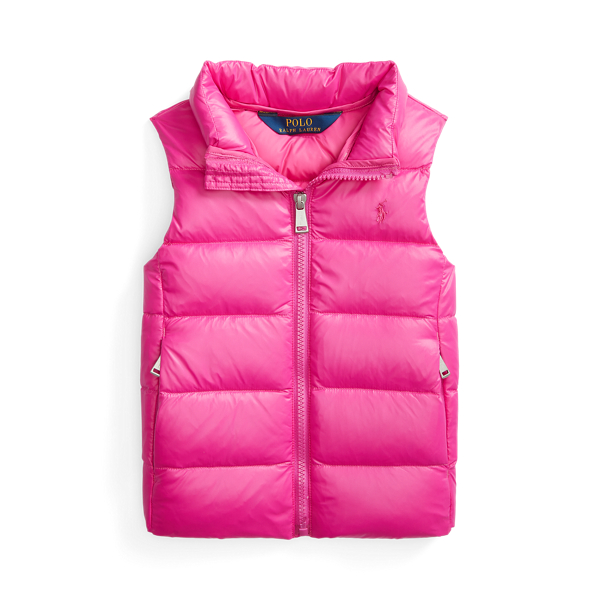 Quilted Down Gilet Girls 1.5-6.5 Years 1