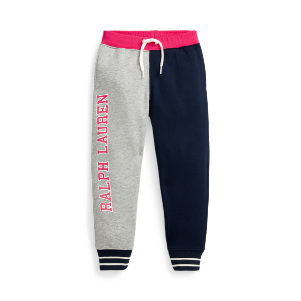 Logo Striped Fleece Jogger Pant