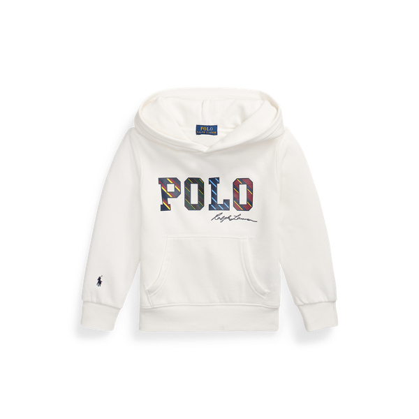 Striped-Logo Fleece Hoodie Boys 1.5-6 Years 1