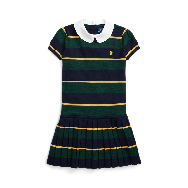 Striped Wool Sweater Dress Girls 1.5-6.5 Years 1