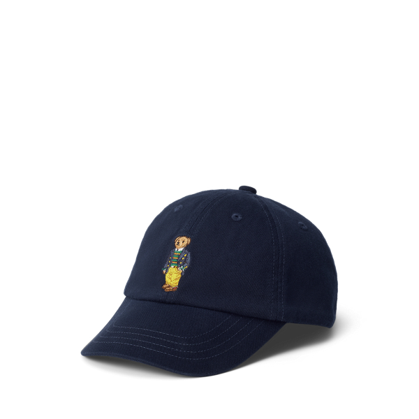 Bon&eacute; de sarja de algod&atilde;o Polo Bear
