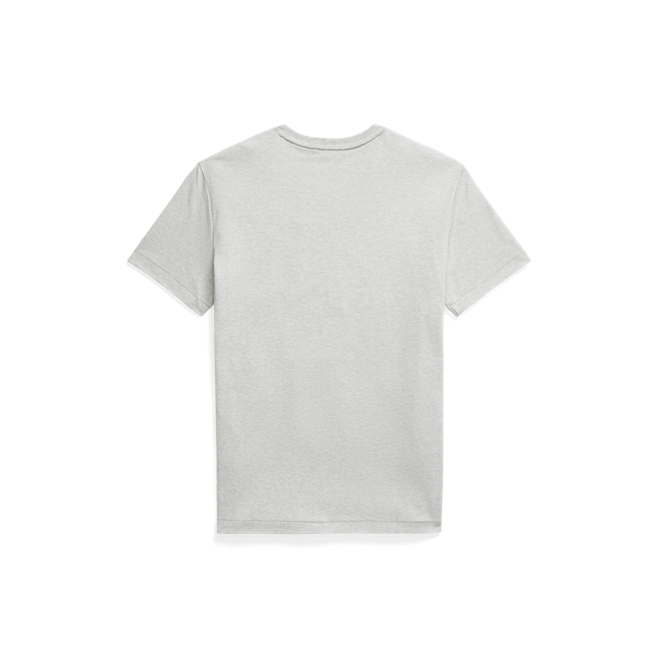 Weiches Custom-Slim-Fit T-Shirt Polo Ralph Lauren in Fr&uuml;hlings-Grau meliert 3