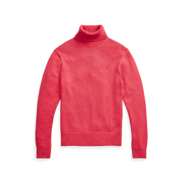 Rollkragenpullover aus Baumwolle