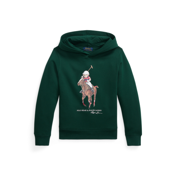 Polo Bear &amp; Big Pony Fleece Hoodie