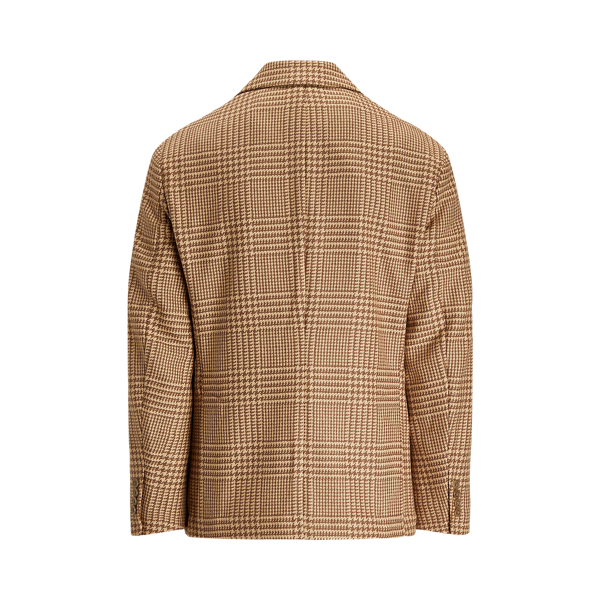 Glencheck-Twillsakko Polo&nbsp;Soft Polo Ralph Lauren in Sandbraun/Hellbraun 2