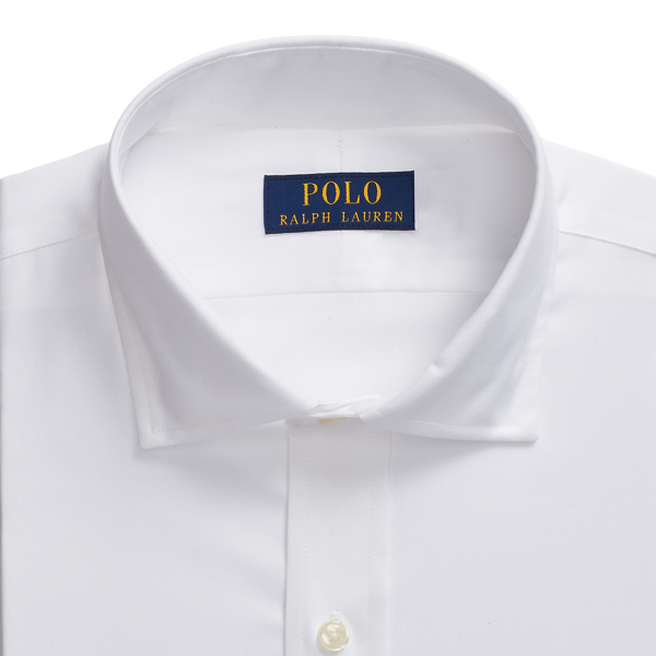 Chemise Custom Fit tiss&eacute;e Polo Ralph Lauren en Blanc 2