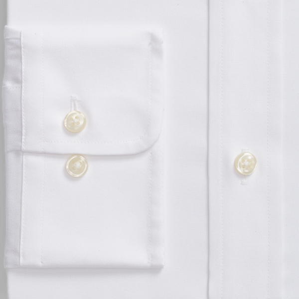 Chemise Custom Fit tiss&eacute;e Polo Ralph Lauren en Blanc 3
