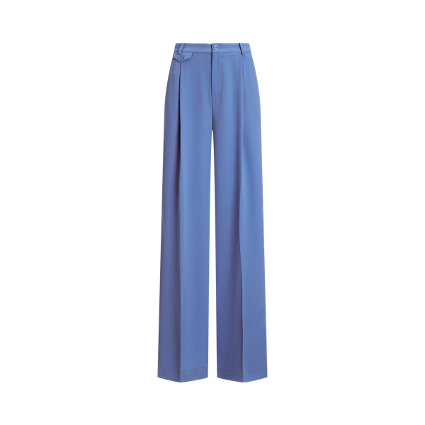 Pleated Georgette Trouser Lauren 1