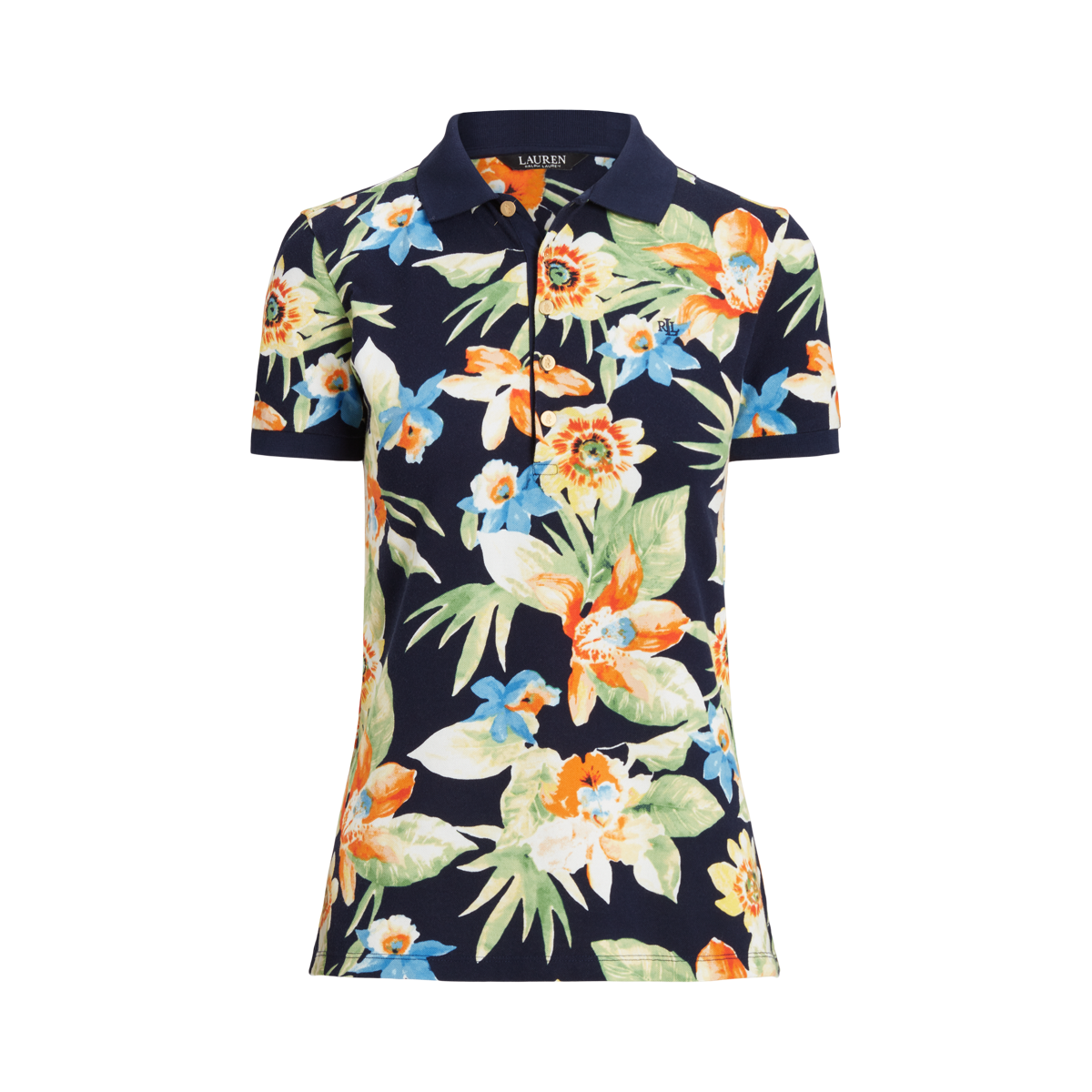 Floral Pique Polo Shirt Ralph Lauren