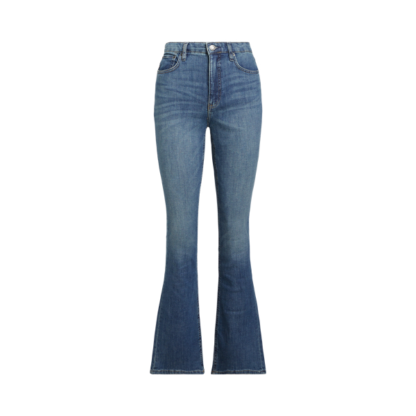 Jean bootcut taille haute Lauren en 1