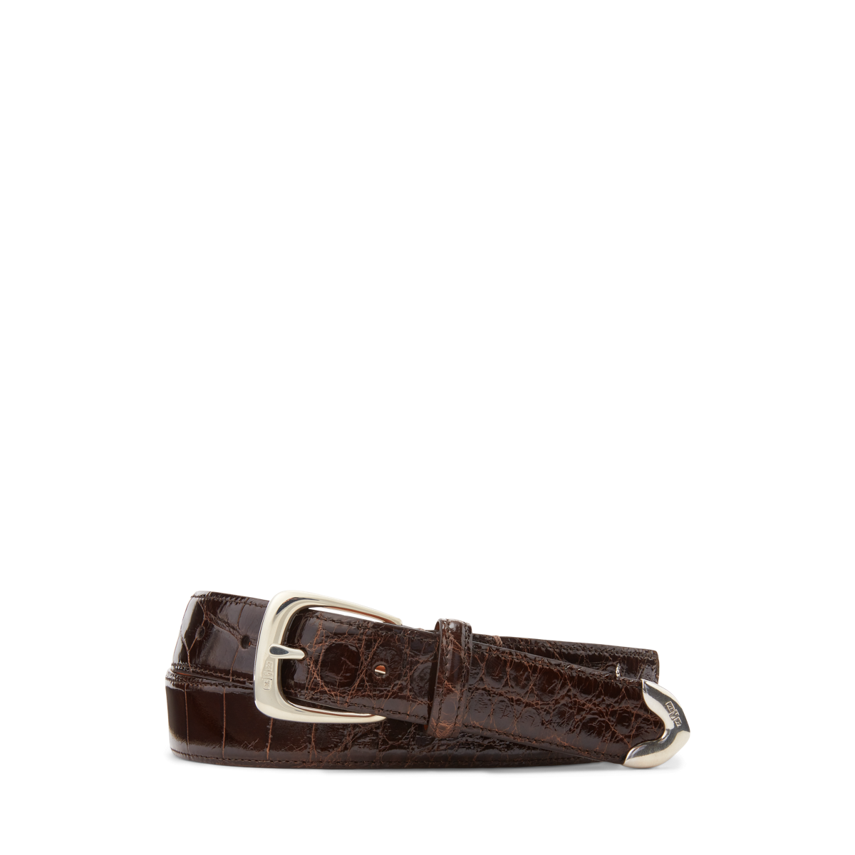 Ralph lauren crocodile belt hotsell