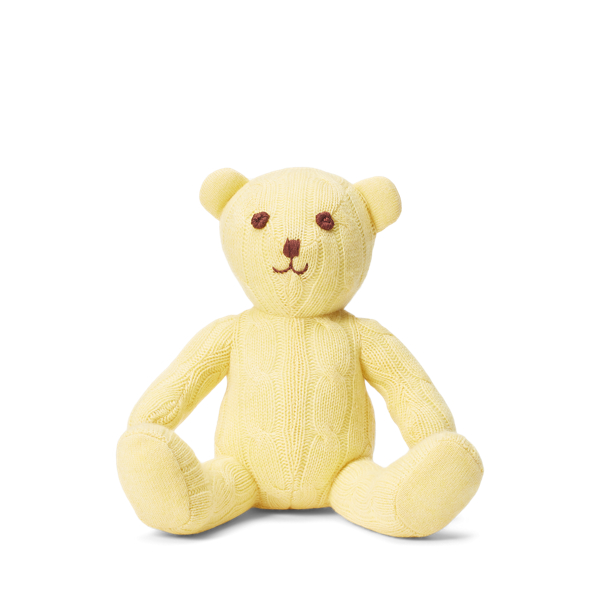 Small Cable Cashmere Bear
