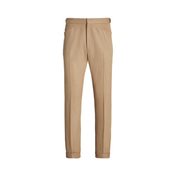 Cotton-Wool Cavalry Twill Trouser Purple Label 1