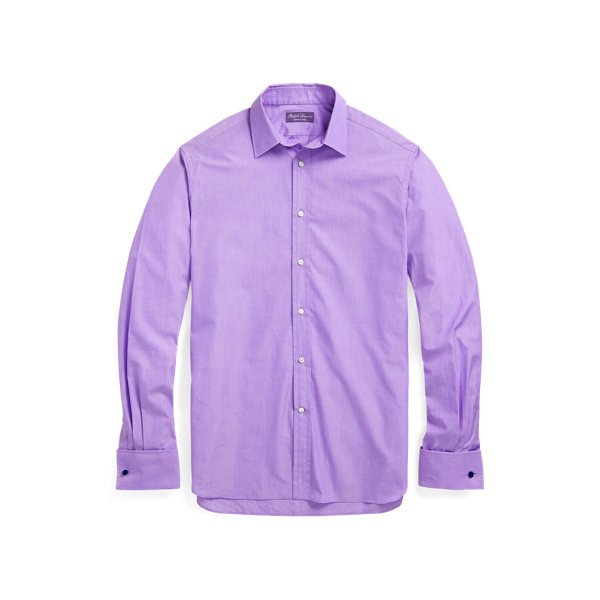 Camisa fil-&agrave;-fil con pu&ntilde;o franc&eacute;s Purple Label en 1
