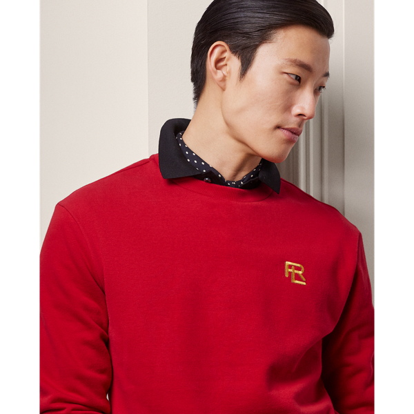 Classic Red Lunar New Year Fleece Sweatshirt Purple Label 6