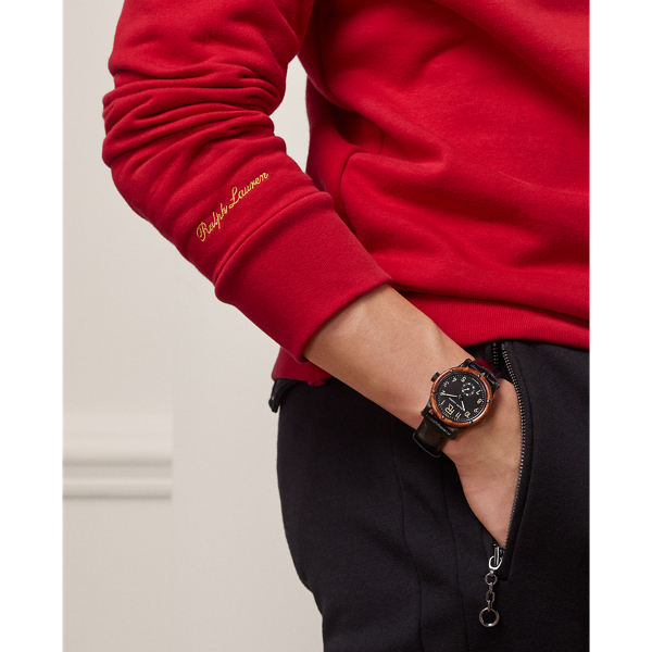 Classic Red Lunar New Year Fleece Sweatshirt Purple Label 7