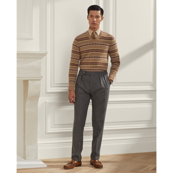 Wollpullover mit Fair-Isle-Muster Purple Label in Bedford-Fair-Isle 4