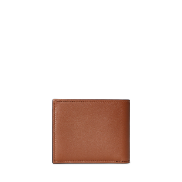 Chestnut Calfskin Billfold Coin Wallet Purple Label 2
